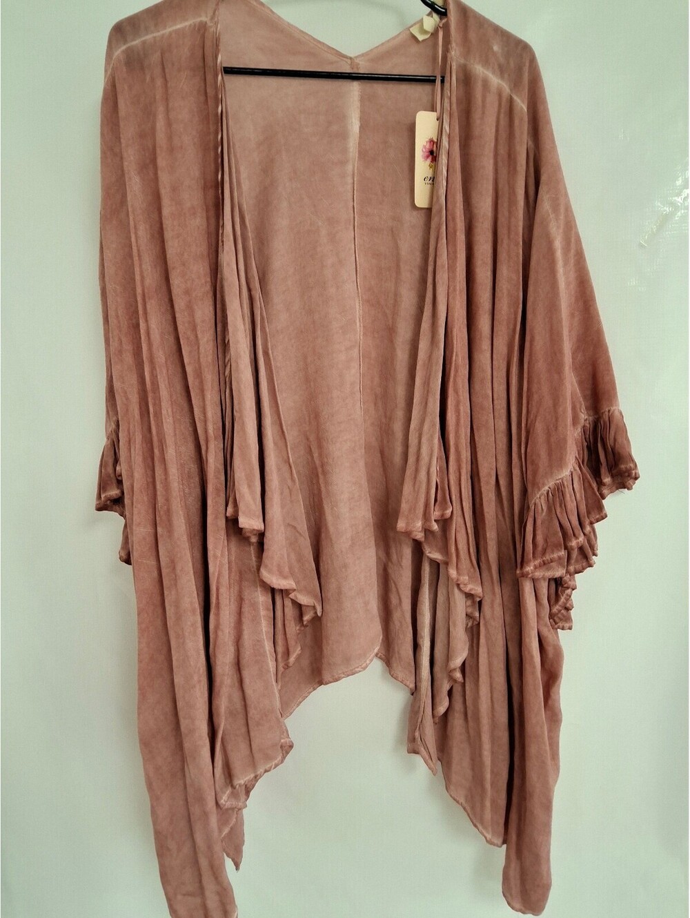 Entro Women's Lightweight Pink Cardigan M/L